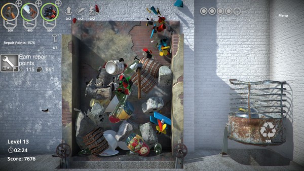 Игра Crushing Blow, скриншот