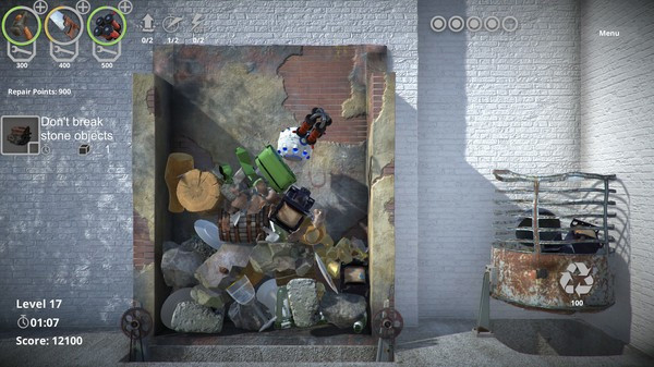 Игра Crushing Blow, скриншот