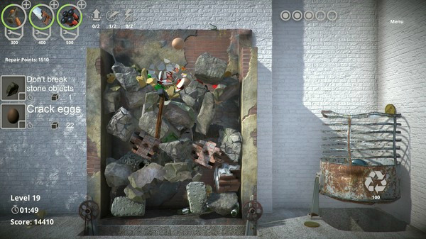 Игра Crushing Blow, скриншот