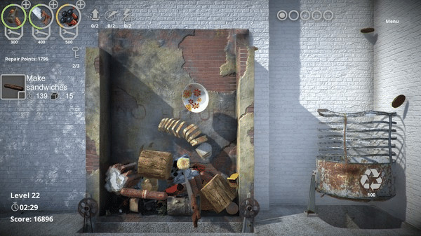 Игра Crushing Blow, скриншот