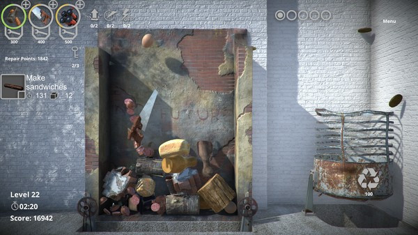 Игра Crushing Blow, скриншот