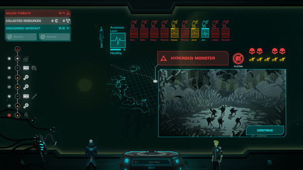 Игра Crying Suns, скриншот