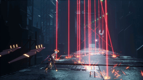 Игра CRYMACHINA, скриншот
