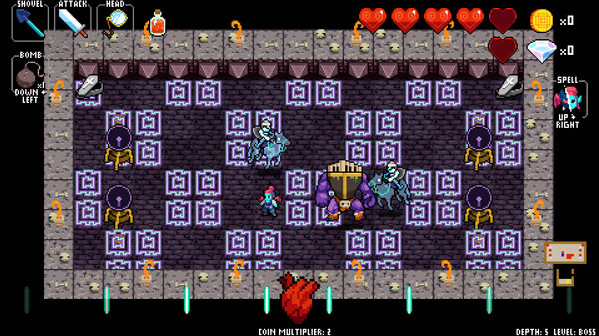Игра Crypt of the NecroDancer: AMPLIFIED, скриншот