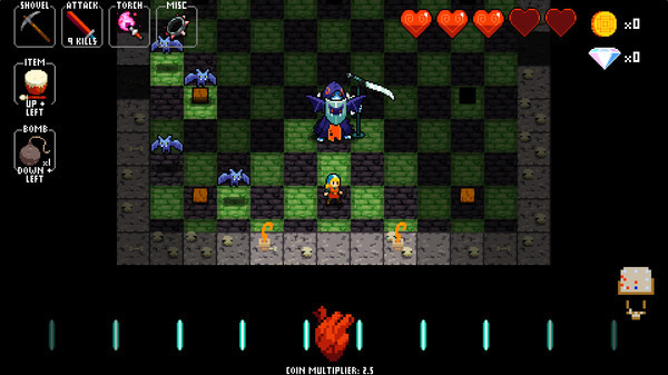 Игра Crypt of the NecroDancer Extras, скриншот