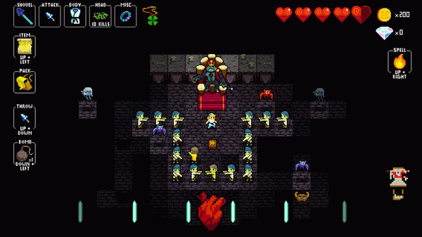Игра Crypt of the NecroDancer, скриншот