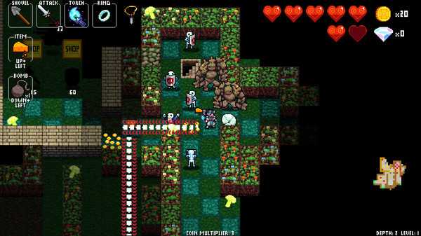 Игра Crypt of the NecroDancer: SYNCHRONY, скриншот