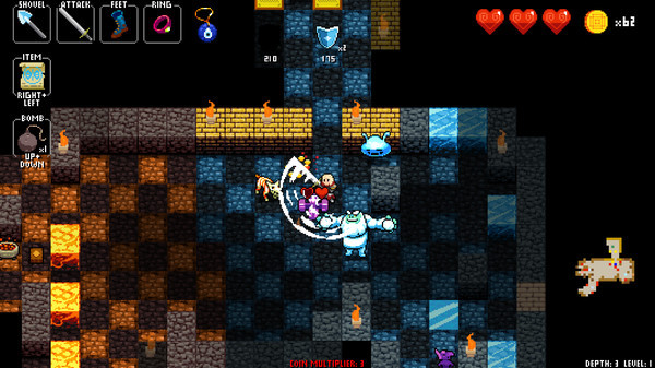 Игра Crypt of the NecroDancer: SYNCHRONY, скриншот