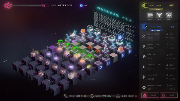 Игра Crypto: Against All Odds - Tower Defense, скриншот