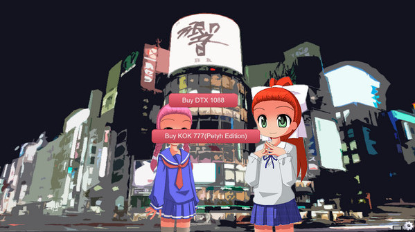 Игра Crypto Girl The Visual Novel, скриншот