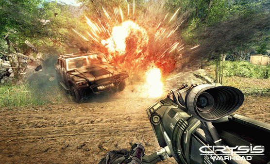Игра Crysis Warhead, скриншот