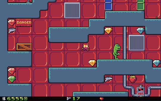 Игра Crystal Caves HD, скриншот