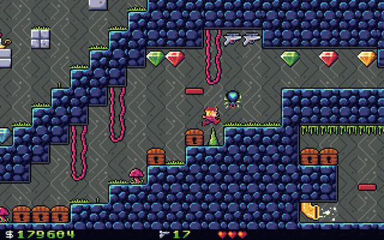 Игра Crystal Caves HD, скриншот