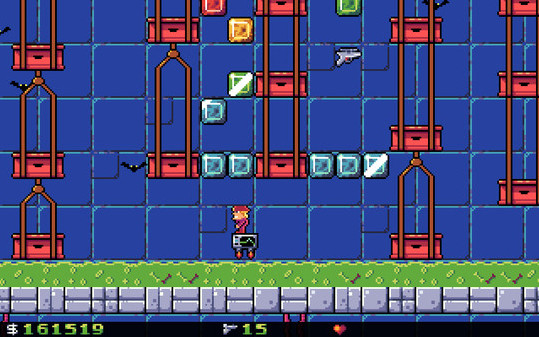 Игра Crystal Caves HD, скриншот