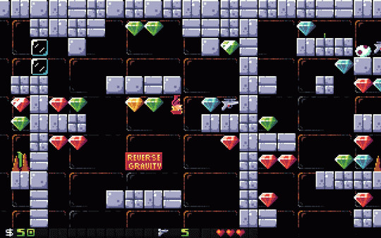Игра Crystal Caves HD, скриншот
