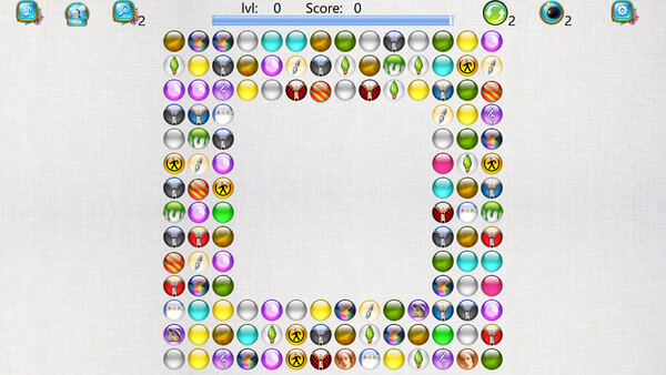 Игра CrystalLinker:Infinity, скриншот