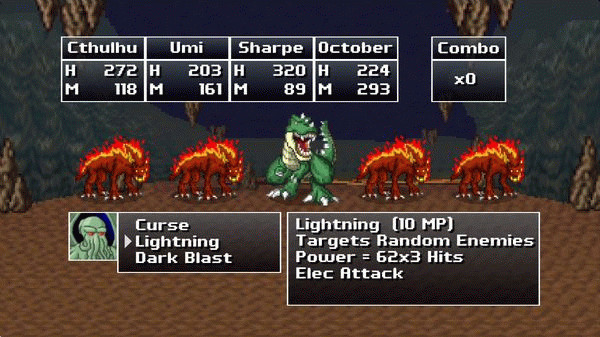 Игра Cthulhu Saves the World, скриншот