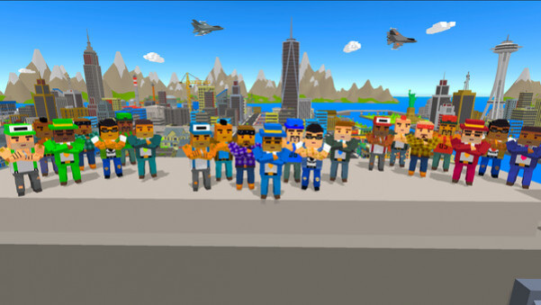 Игра Cube City Capital, скриншот