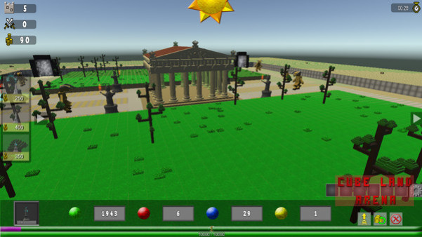 Игра Cube Land Arena, скриншот