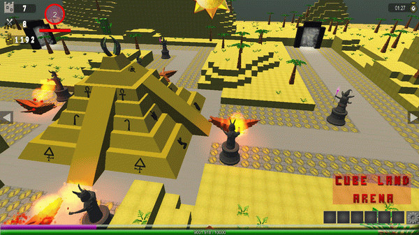 Игра Cube Land Arena, скриншот