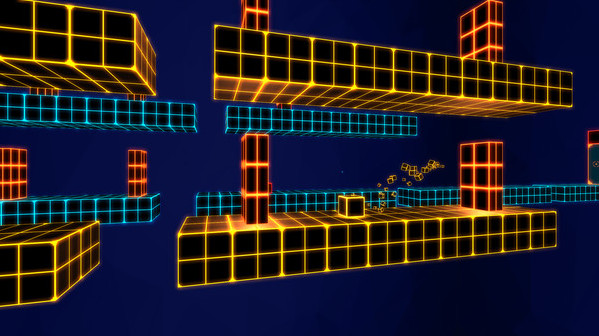 Игра Cube Runner 2, скриншот