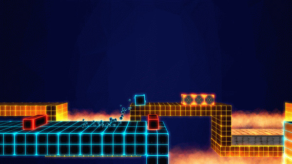 Игра Cube Runner 2, скриншот