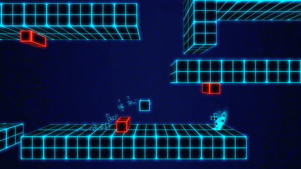 Игра Cube Runner 2, скриншот
