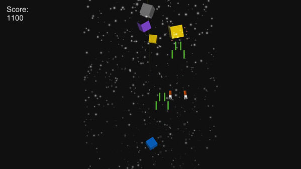 Игра Cube Space, скриншот