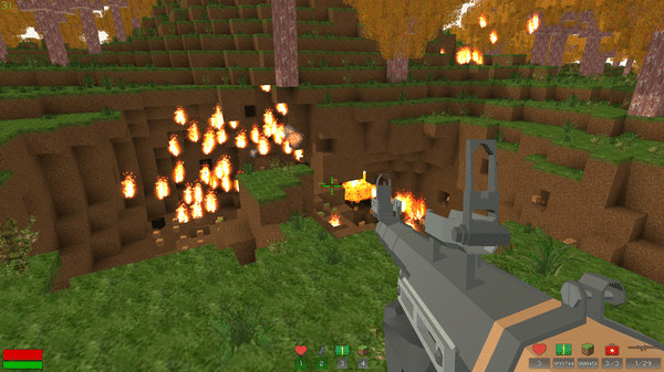 Игра Cube Worlds Survival: Cheats Pack, скриншот