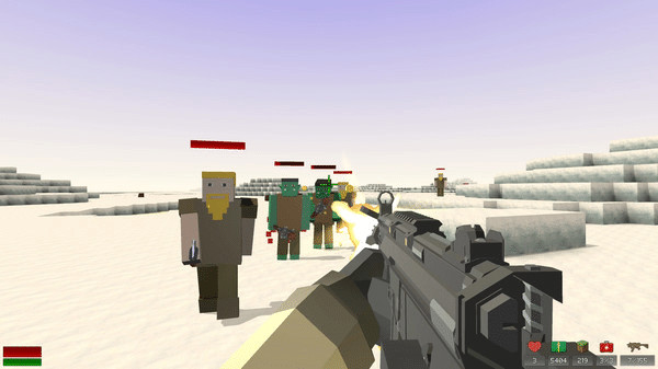 Игра Cube Worlds Survival, скриншот