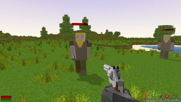 Игра Cube Worlds Survival, скриншот