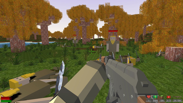 Игра Cube Worlds Survival, скриншот