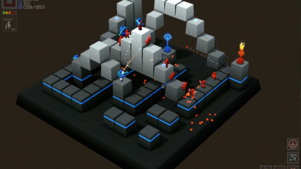 Игра Cubemen, скриншот