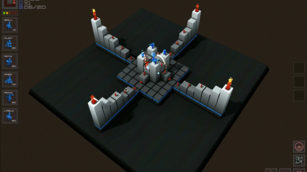 Игра Cubemen, скриншот