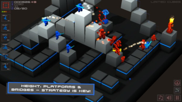 Игра Cubemen, скриншот
