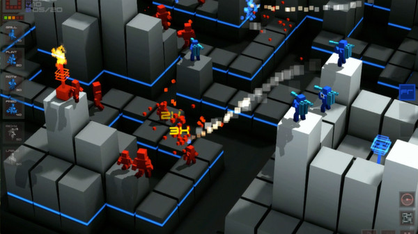 Игра Cubemen, скриншот