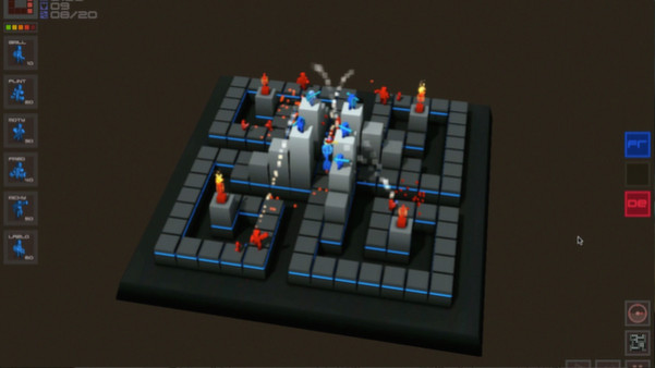 Игра Cubemen, скриншот