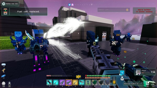 Игра Cubic Odyssey, скриншот