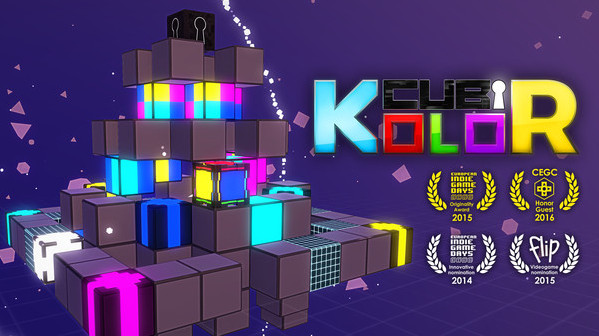 Игра Cubikolor, скриншот