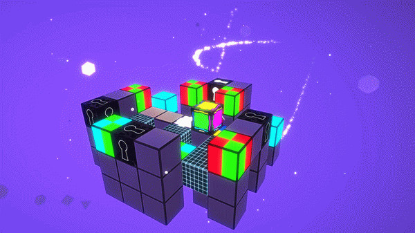 Игра Cubikolor, скриншот