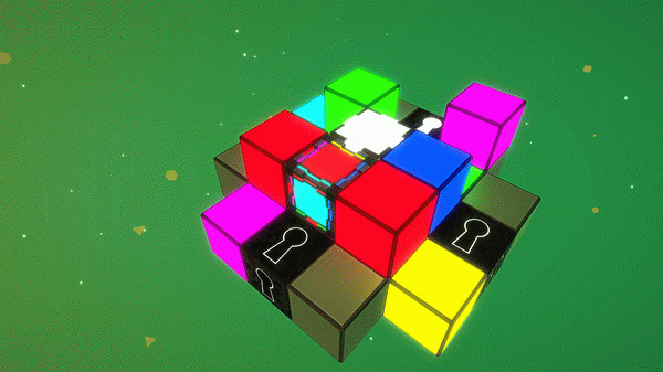 Игра Cubikolor, скриншот