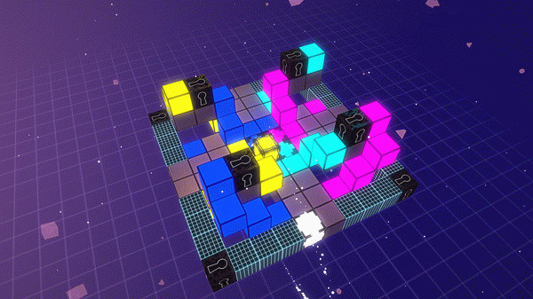Игра Cubikolor, скриншот