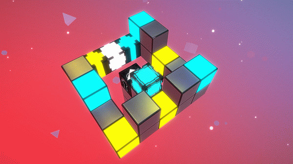 Игра Cubikolor, скриншот