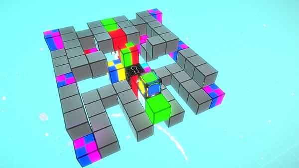 Игра Cubikolor, скриншот