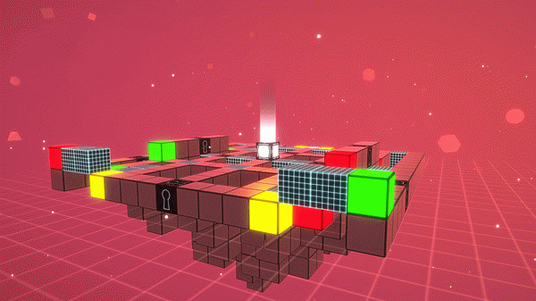 Игра Cubikolor, скриншот