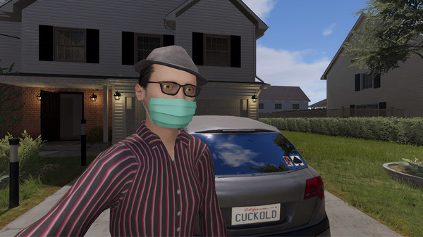 Игра CUCKOLD SIMULATOR: Covid-19 Mask, скриншот