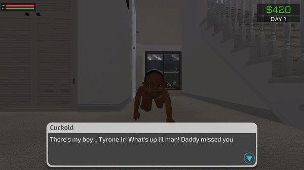 Игра CUCKOLD SIMULATOR: Life as a Beta Male Cuck, скриншот