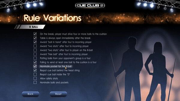 Игра Cue Club 2: Pool & Snooker, скриншот