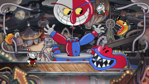 Игра Cuphead, скриншот
