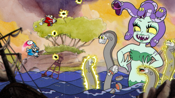 Игра Cuphead, скриншот